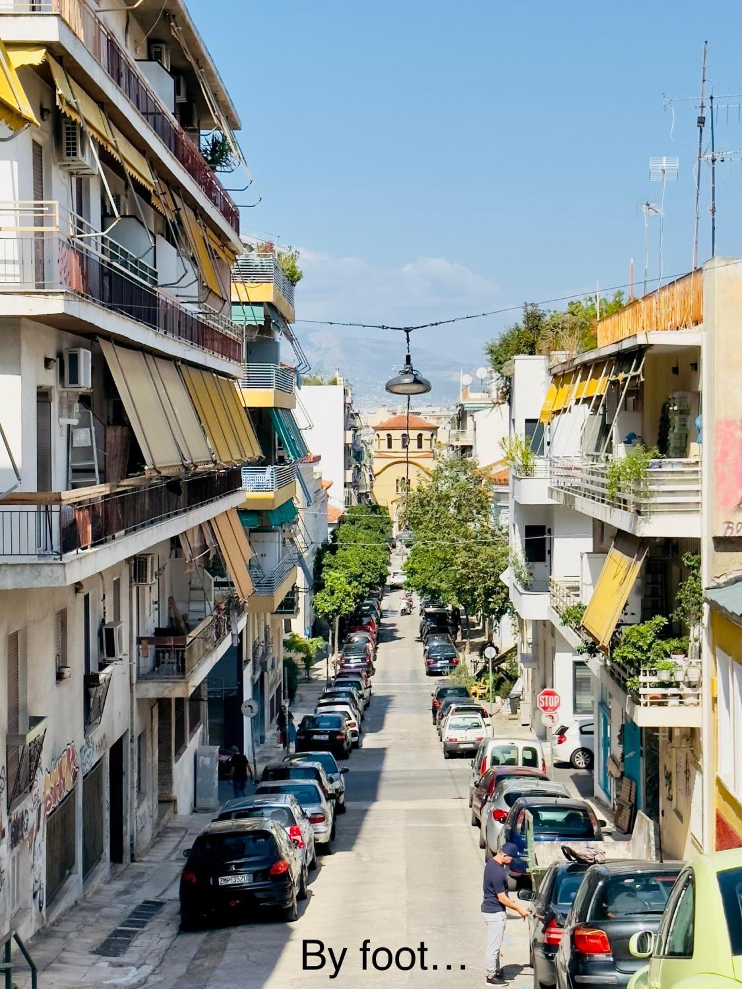 Yuna Penthouse, 100Sqm Private Rooftop Terrasse, Acropolis By Foot Athens Ngoại thất bức ảnh